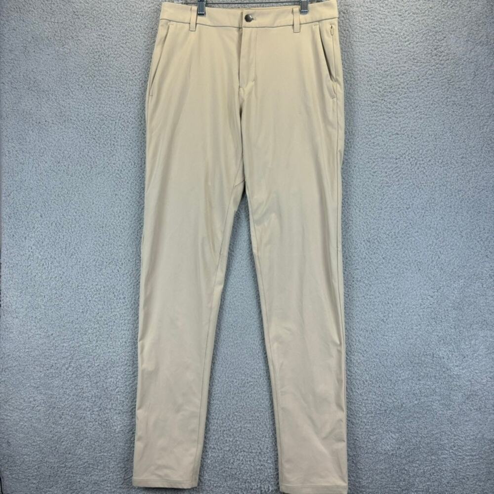 Lululemon Commission Pant 31 Classic Warpstreme Golf Athleticwear M5987T (32x35) - Picture 3 of 13